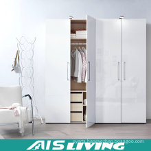 Apartment Project Bedroom Wardrobe Pull out Door Design (AIS-W486)